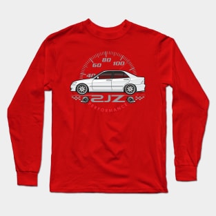 White 2JZee IS300 Long Sleeve T-Shirt